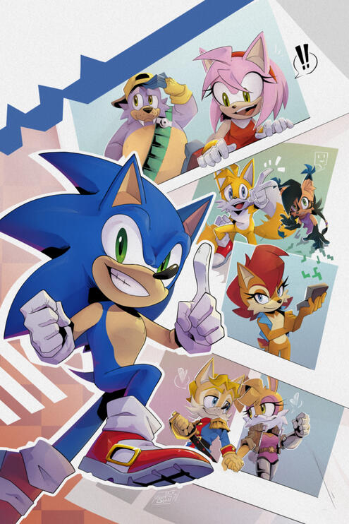 Art Print for Archie Sonic Online 2025