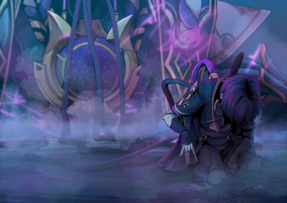 Art for Scaramoucha Fan-Zine