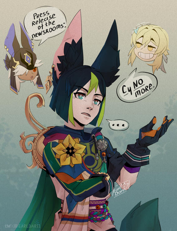 Tighnari in my style