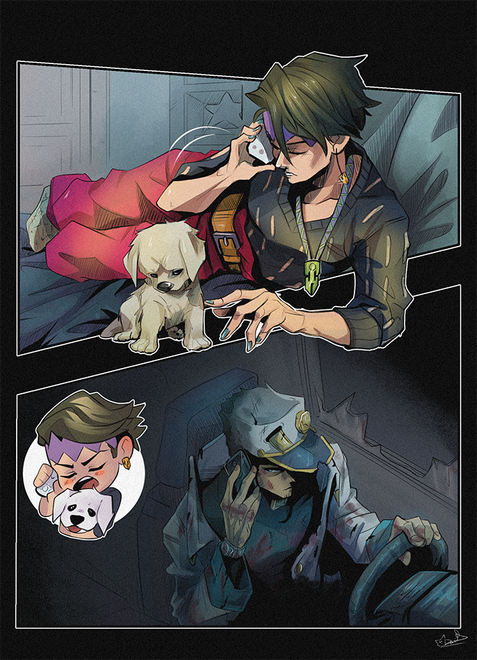 The page from mini-comic