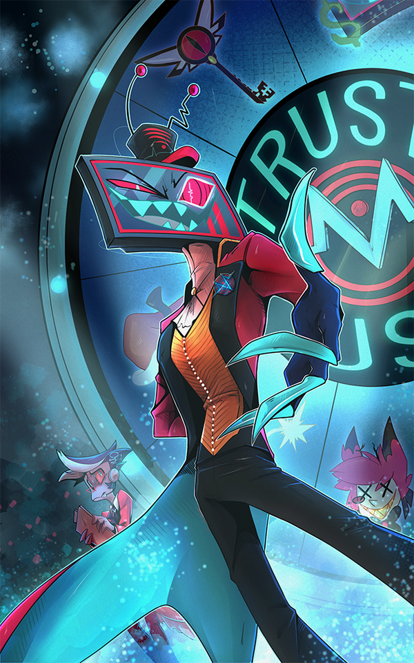 Art for Hazbin Tarot Fan-Zine