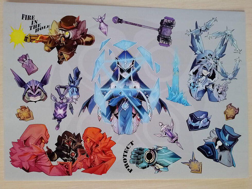 Sticker for Fatui Fan-Zine